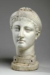 Büste einer griechischen Frau
