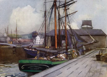 Eingang zum Clyde- und Forth-Kanal, Bowling