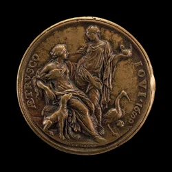 Allegorie der Wachsamkeit und Loyalität [Rückseite], 1680
