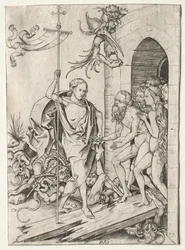 Passion Jesu Christi: Der Abstieg in die Vorhölle, 1400er