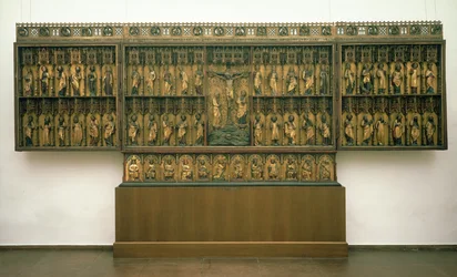 Hochaltar von St. Peter in Hamburg, der Grabower Altar, 1383