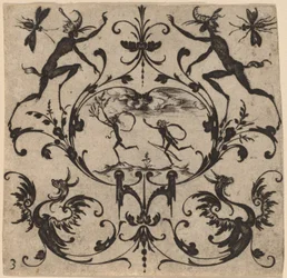 Ornament mit Groteske