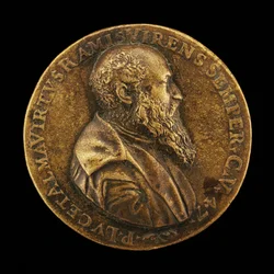 Pietro Lauro, geboren 1508, Modenesischer Dichter und Gelehrter [Vorderseite], 1555