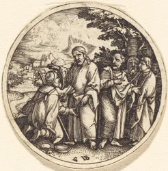 Christus tröstet den Zenturio