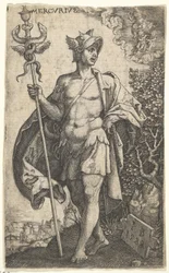 Merkur aus Die Götter, die über die Planeten herrschen, 1528