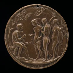 Das Urteil des Paris, zweite Hälfte des 15. Jahrhunderts