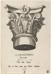 Kapitelle aus den Bädern des Antoninus, Rom