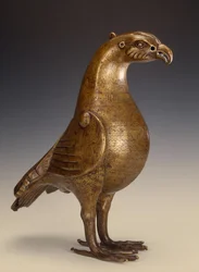 Aquamanile in Form eines Adlers, 796-97