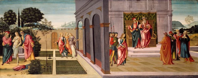 Susanna und die Ältesten im Garten und der Prozess von Susanna vor den Ältesten