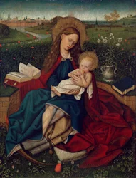 Die Madonna der Demut, ca. 1450-70