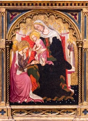 Die mystische Hochzeit der heiligen Katharina von Alexandria