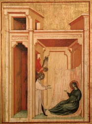 Die heilige Cäcilia und die Geschichte ihres Lebens (Detail)