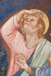 Die Himmelfahrt Christi (Detail)