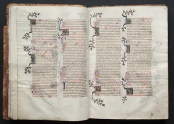Das Gotha Missale: Fol. 13r, Text