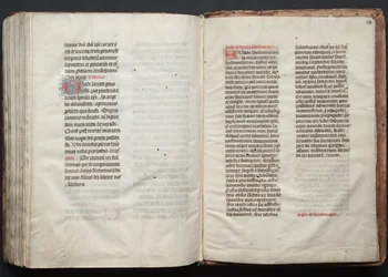 Das Gotha Missale: Fol. 163r, Text, ca. 1375
