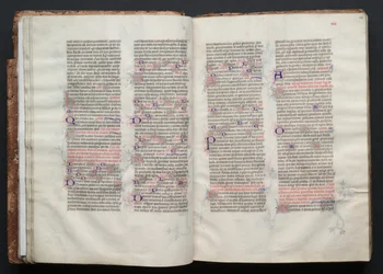 Das Gotha Missale: Fol. 23v, Text, ca. 1375