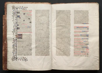 Das Gotha Missale: Fol. 4r, Text, ca. 1375