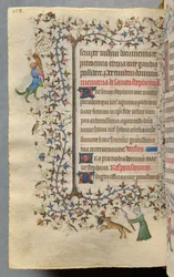 Stundenbuch von Charles dem Edlen, König von Navarra (1361-1425): fol. 273v, Text