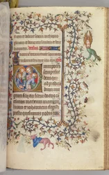 Stundenbuch von Karl dem Edlen, König von Navarra 1361-1425, fol. 273r, Die vier Evangelisten, ca. 1405