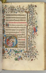 Stundenbuch von Karl dem Edlen, König von Navarra 1361-1425, fol. 282r, St. Thomas à Becket, ca. 1405