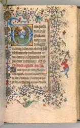 Stundenbuch von Charles dem Edlen, König von Navarra 1361-1425, fol. 299a, St. Margareta, ca. 1405