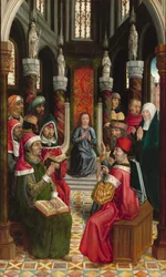 Christus unter den Ärzten, um 1495-1497