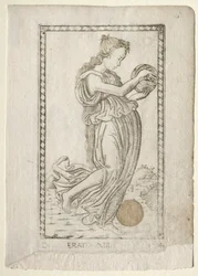 Erato (Lyrik und Liebesdichtung) (aus der Tarocchi-Serie D: Apollo und die Musen, #14)