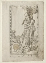 Euterpe (Musik, Lyrik) (aus der Tarocchi-Serie D: Apollo und die Musen, #18)