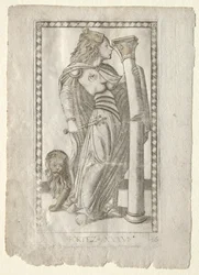 Forteza aus den Tarocchi, Serie B: Kosmische Prinzipien & Tugenden, #36