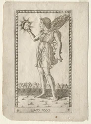 Genie der Sonne (aus der Tarocchi-Serie B: Kosmische Prinzipien & Tugenden, #31)