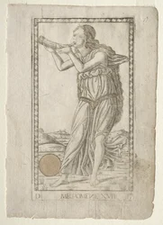 Melpomene (Tragödie) (aus der Tarocchi-Serie D: Apollo und die Musen, #17)