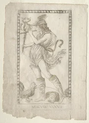 Merkur (aus der Tarocchi-Serie A: Firmamente des Universums, #42)