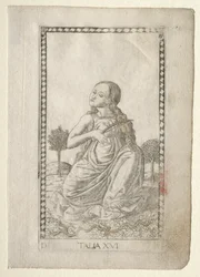 Thalia (Komödie, Hirtendichtung) (aus der Tarocchi-Serie D: Apollo und die Musen, #16)