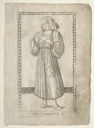 Der Kaufmann aus dem Tarocchi, Serie E: Bedingungen des Menschen, Nr. 4