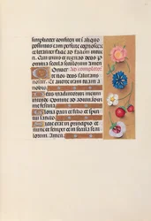 Stundenbuch der Königin Isabella der Katholischen, Königin von Spanien: Fol. 22r, um 1500