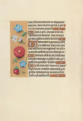 Stundenbuch der Königin Isabella der Katholischen, Königin von Spanien: Fol. 99v, ca. 1500