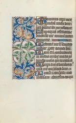Stundenbuch Gebrauch von Rouen: fol. 117v, ca. 1470