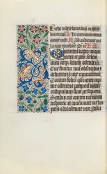 Stundenbuch Gebrauch von Rouen: fol. 122v, um 1470