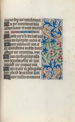 Stundenbuch Gebrauch von Rouen: fol. 130r, ca. 1470