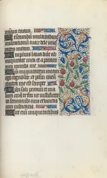 Stundenbuch Gebrauch von Rouen: fol. 134r, um 1470