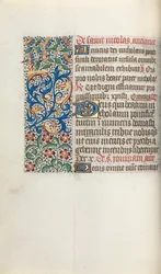 Stundenbuch Gebrauch von Rouen: fol. 52v, ca. 1470
