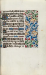 Stundenbuch Gebrauch von Rouen: fol. 65r, ca. 1470
