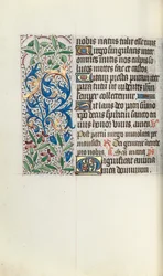 Stundenbuch Gebrauch von Rouen: fol. 73v, um 1470