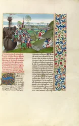 Die Engländer belagern La Rochelle
