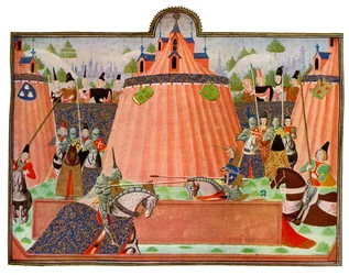 Das Turnier von St. Inglevert, Frankreich, 15. Jahrhundert