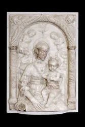 Madonna mit Kind und Engeln, ca. 1460