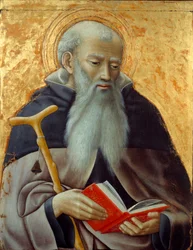 Der heilige Antonius, Abt