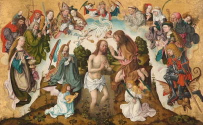 Die Taufe Christi, ca. 1485-1500