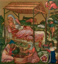 Geburt Christi, ca. 1350 1955