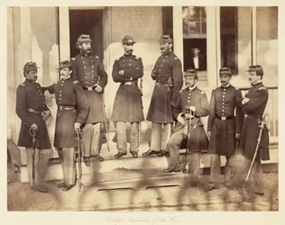 Offiziere, 71. Regiment, New Yorker Infanterie